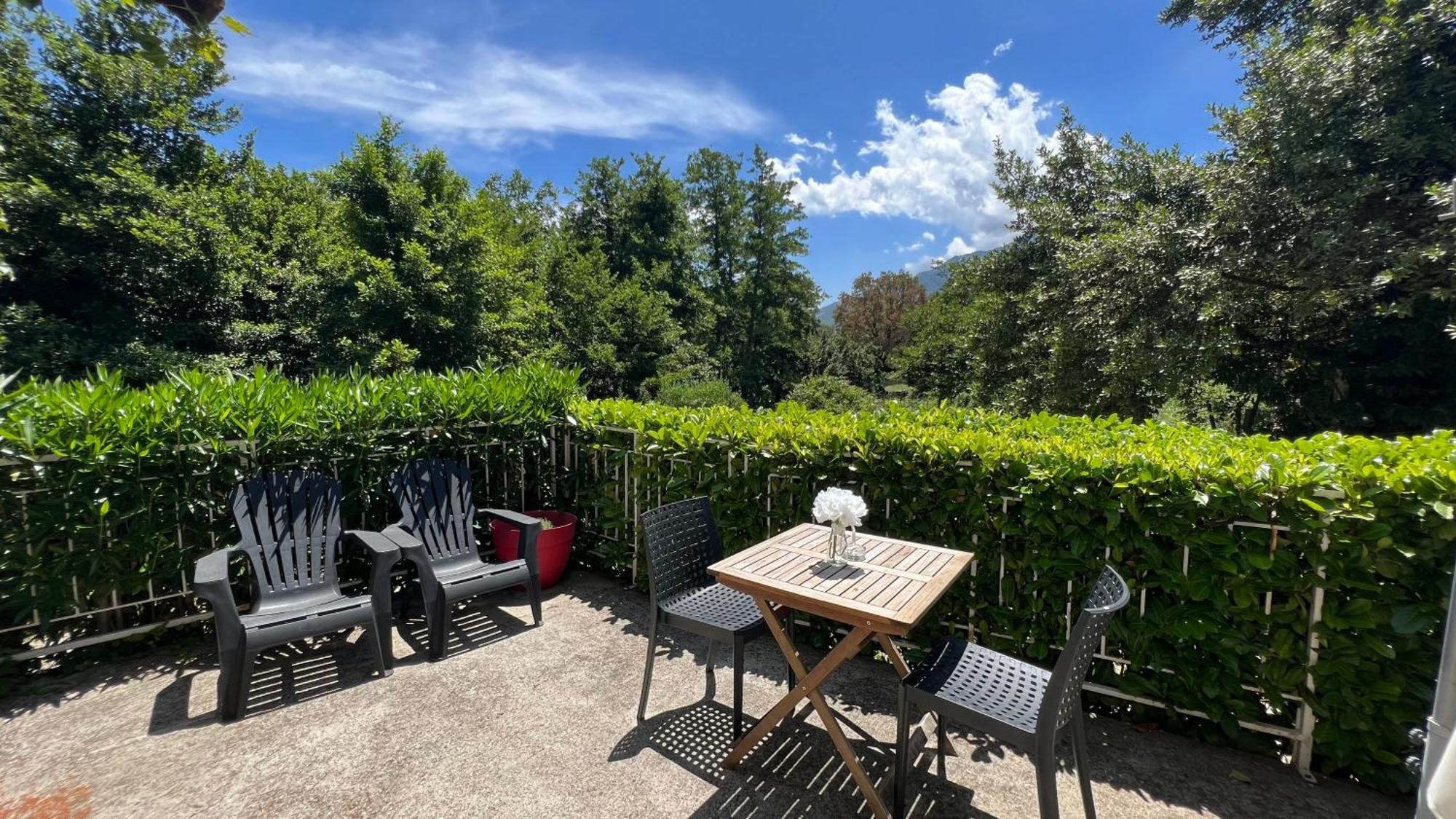 Casamacce Studio Climatise Avec Terrasse, Small Comfortable Free Parking, Air-conditioned & Wifi Appartement *